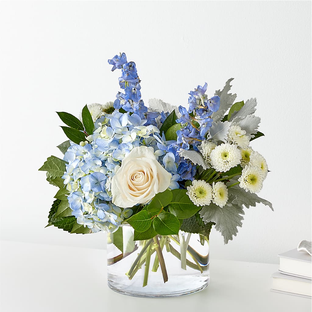 Clear Skies Bouquet – Blessing Blossom Designs Llc, Charlotte NC