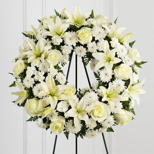 Treasured Tribute Wreath –  Blessing Blossom Designs Llc, Charlotte NC