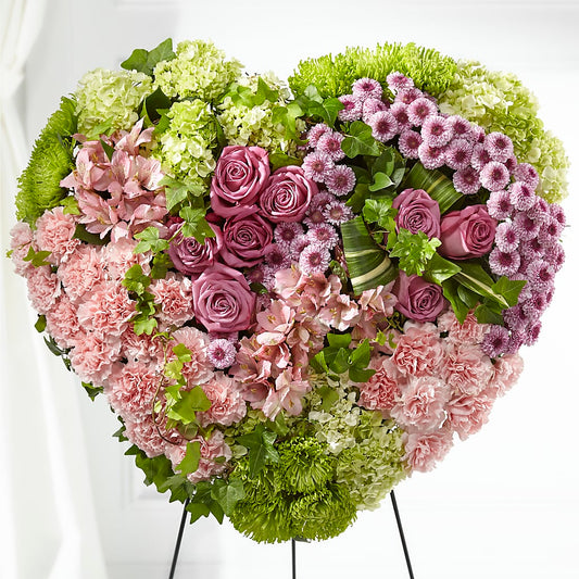 Heartwarming Standing Heart –  Blessing Blossom Designs Llc, Charlotte NC