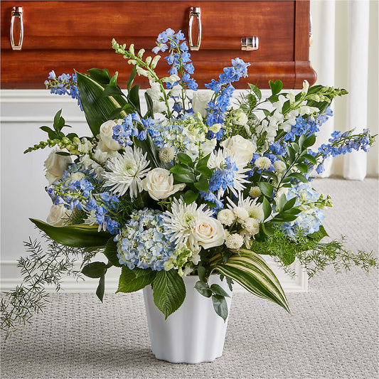 Everlasting Memories Floor Basket –  Blessing Blossom Designs Llc, Charlotte NC