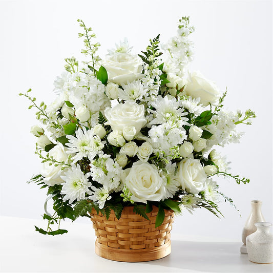 Heartfelt Condolences Arrangement –  Blessing Blossom Designs Llc, Charlotte NC