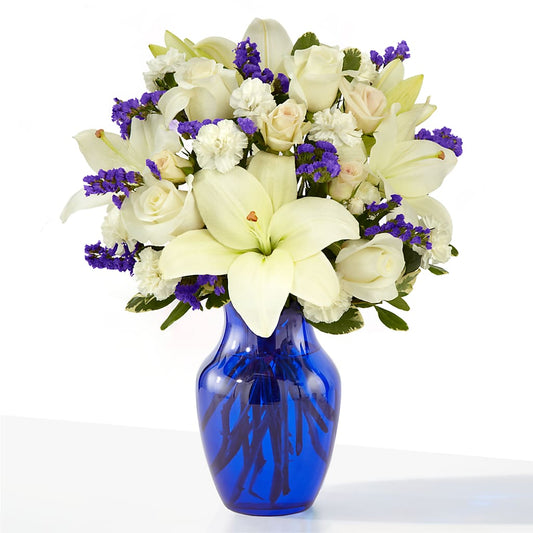 Sapphire Rush Bouquet –  Blessing Blossom Designs Llc, Charlotte NC